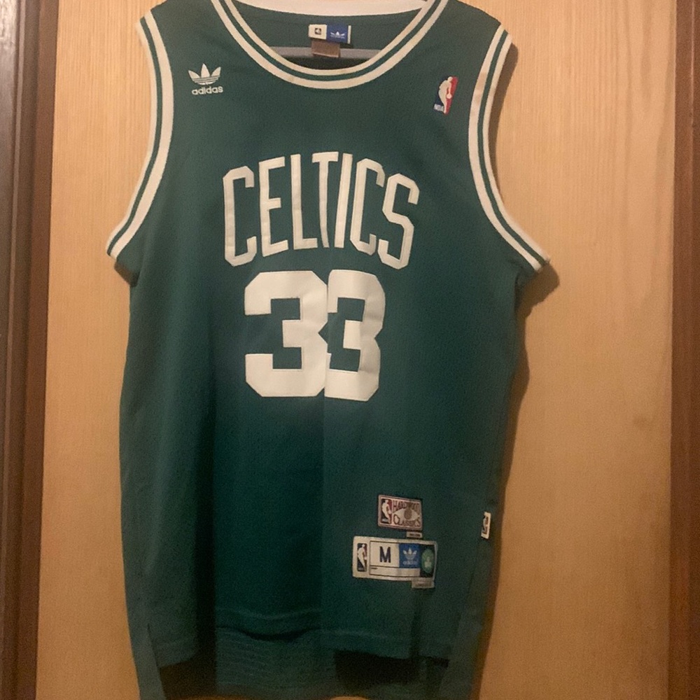 Vintage Adidas Larry Bird Celtics adidas hardwood classics jersey
